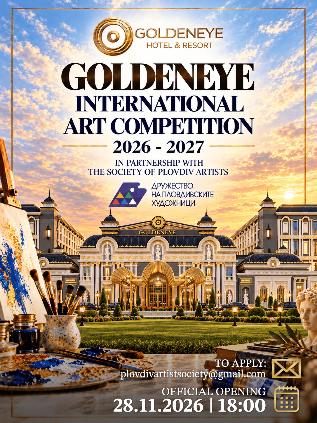 Image of Goldeneye International Art Competition 2026–2027
